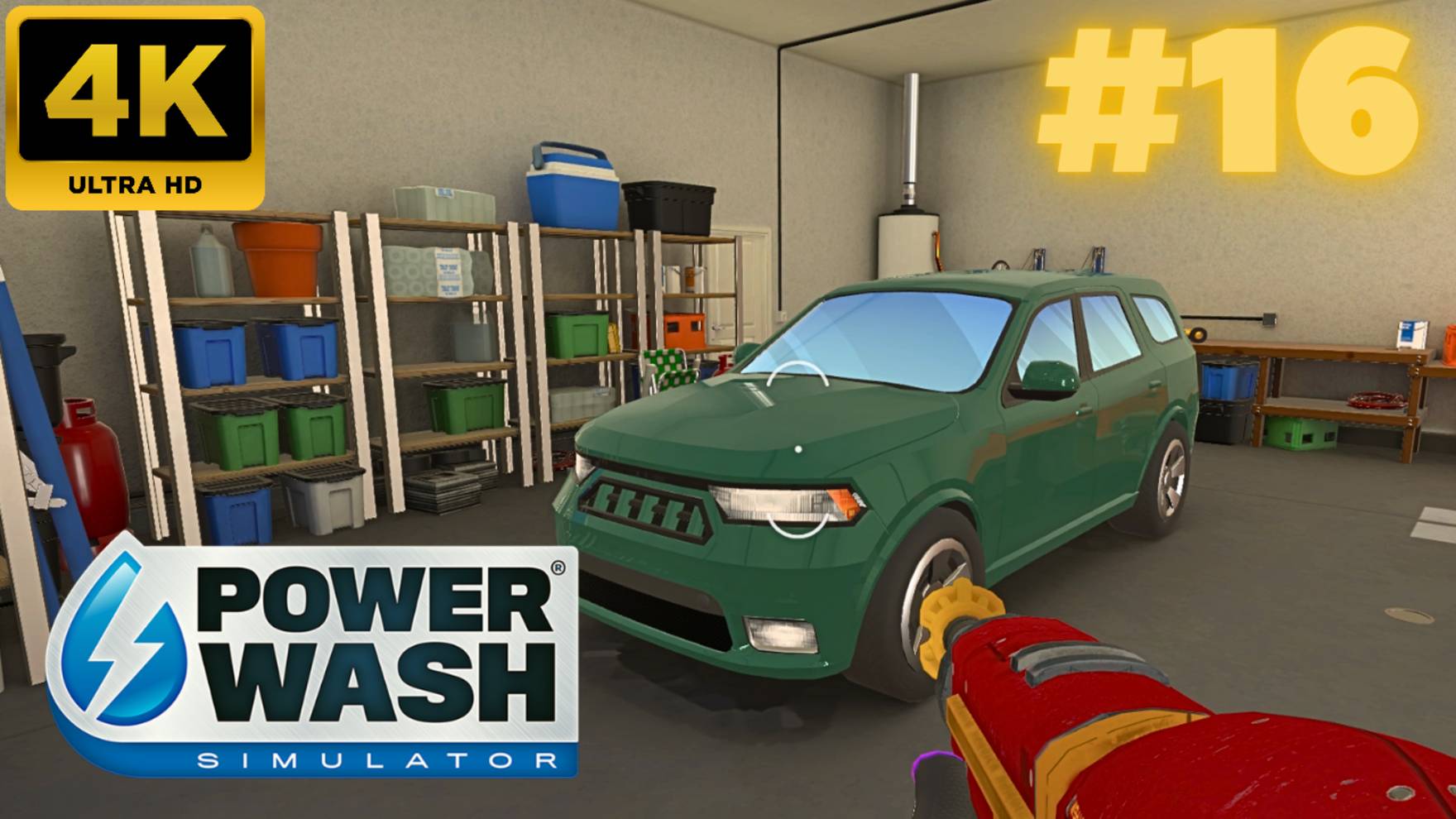 PowerWash Simulator: Отмыть джип #16 (4K)