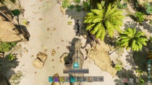 Приручение Кархародонтозавра и пчелы в ARK: Survival Ascended. 10