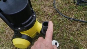 Простейшее подключение к шлангу дренажного насоса дл?