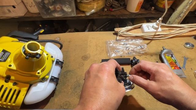 Купил триммер бензиновый Huter GGT-553TX.