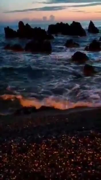 Багровый закат. Средиземноморье. Италия. Из личного архива смотреть онлайн