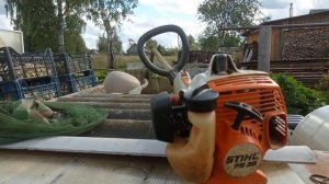 Бензо коса  STIHL  FS 38 не развивает обороты. Не спеши нест?