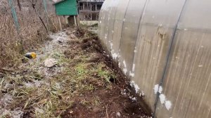 Теплица из поликарбоната. Перенос в новое место