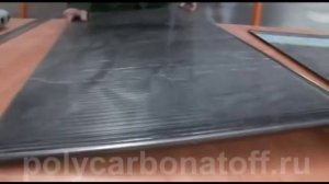 Соединение сотового поликарбоната при помощи разъемн