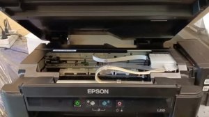 Мигает капля Epson L210 L355 L110 серии