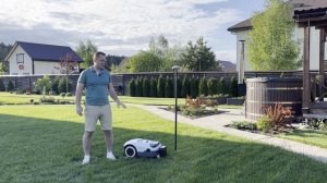 Беспроводной робот-косилка Anthbot Genie 1000 (обзор+тест)