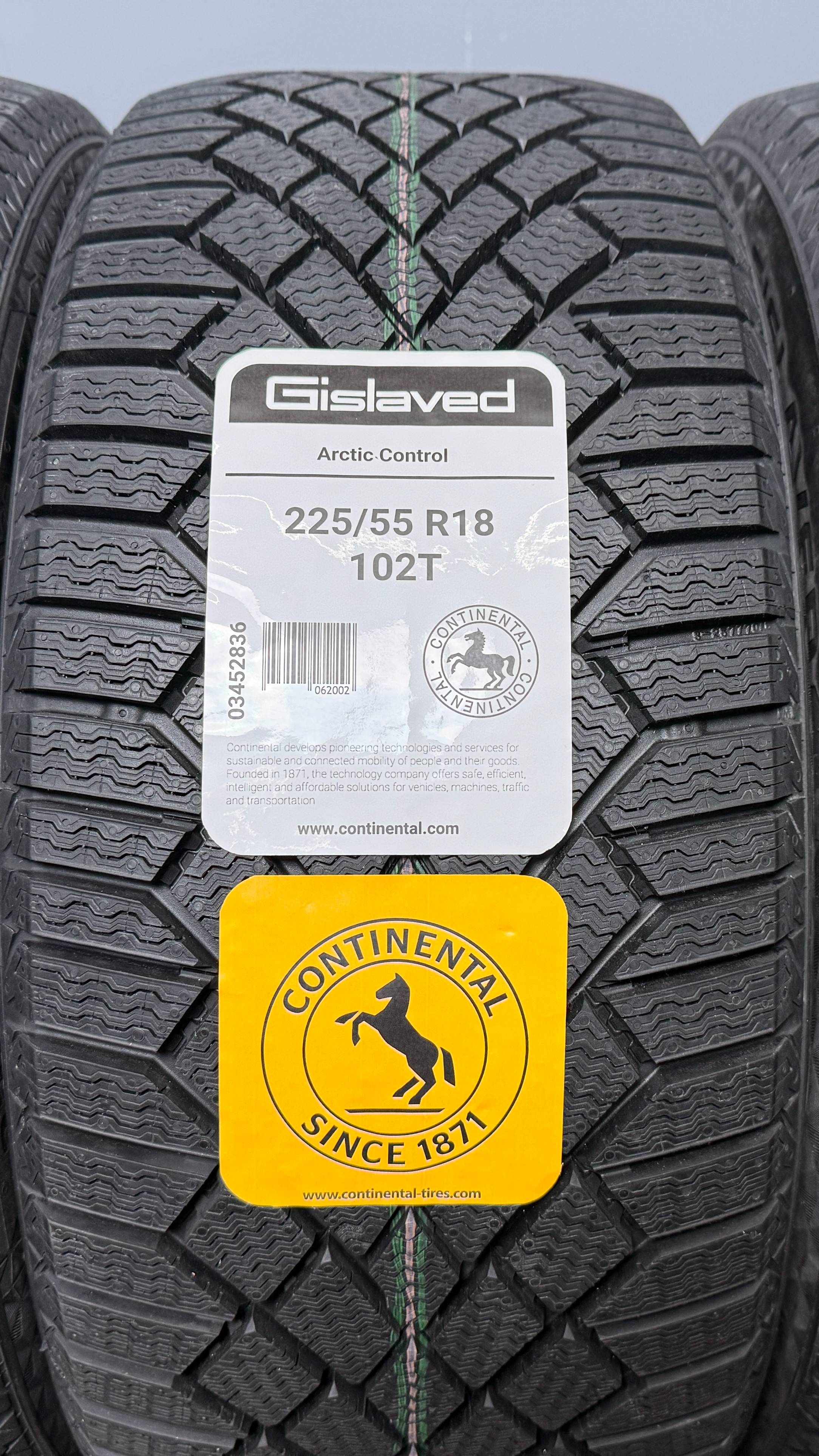 Gislaved Arctic Control 225/55 R18 102T XL