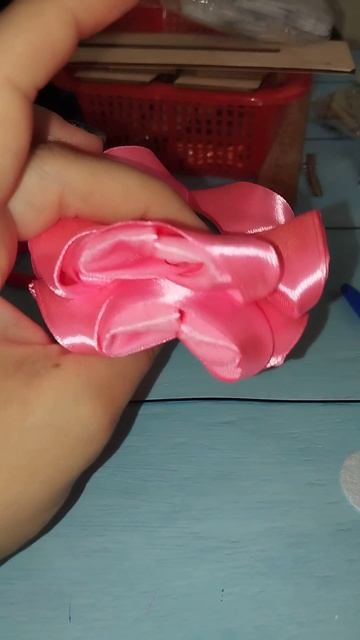 красивые бантики из атласной ленты #красота #бантики #? смотреть онлайн