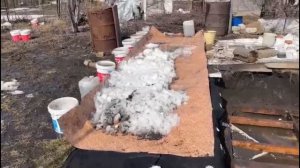 Подиум для Бассейна. Ставим Каркасный Бассейн на Даче
