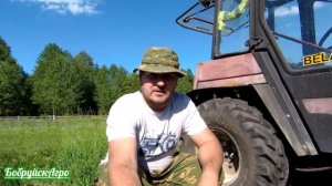 Как я окучиваю картофель (МТЗ 320 и окучники ОК-300)