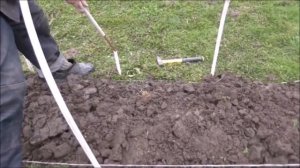 Посадка картошки на целине