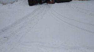 Patriot PS 603E тест-драйв снегоуборщика