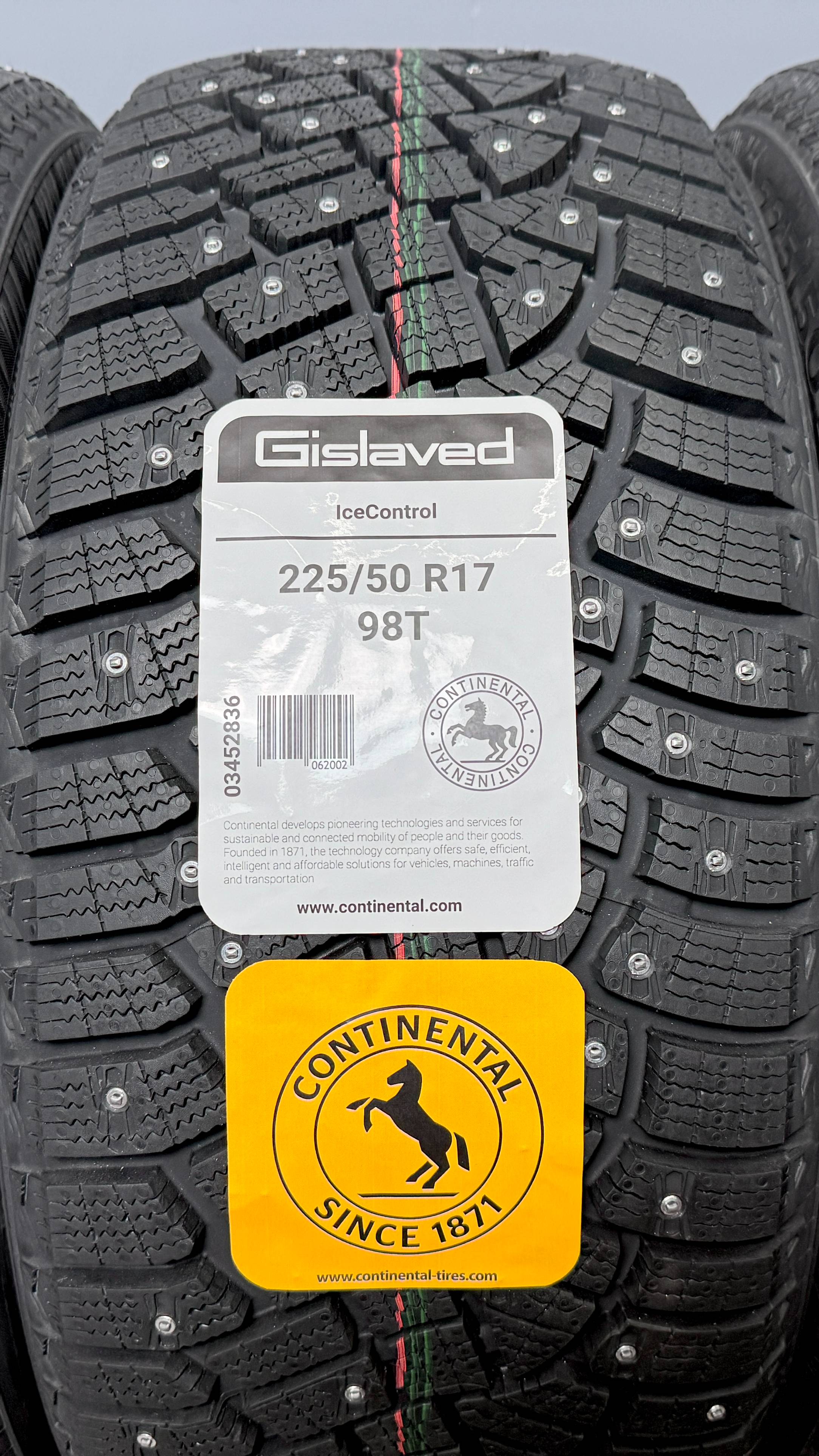 Gislaved IceControl 225/50 R17 98T