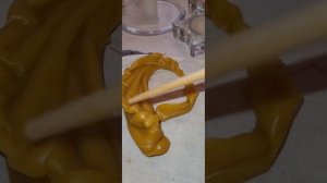 Морочные мысли в голове  Отливка воском