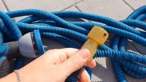 Шланг для полива растягивающийся 3/4 - 1/2 Velirus чудо шланг