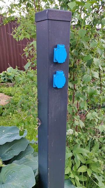 Уличные розетки на даче своими руками смотреть онлайн