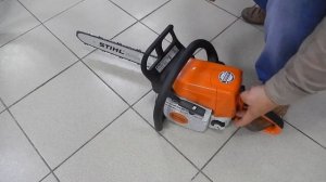 Как правильно завести бензопилу Stihl