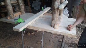 Дачный стол под старину своими руками. Лесная мебель