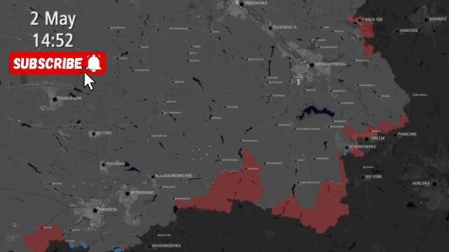 Анимационная карта Битвы за Покровск [1 января - 30 августа]