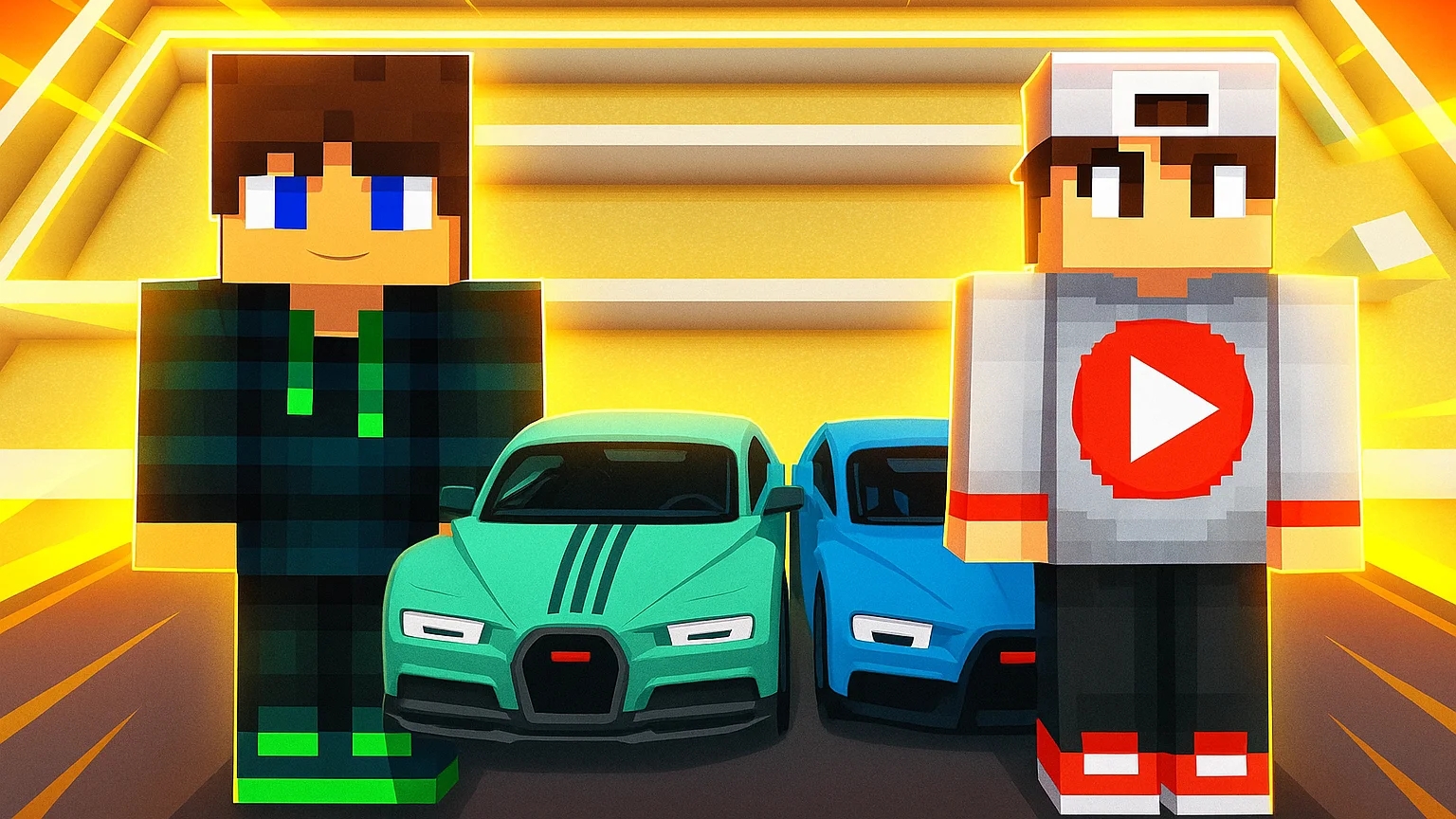 Пустынные гонки с младшим братом 3-серия в майнкрафт {Белчёнок™}