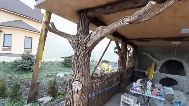 беседка из арт бетона своими руками смотреть онлайн