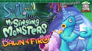 ВЗРОСЛЫЙ СТРОМБОНИН В My Singing Monsters Dawn of Fire - Фанмейд (Мои Поющие Монстры, Msm, Мсм)