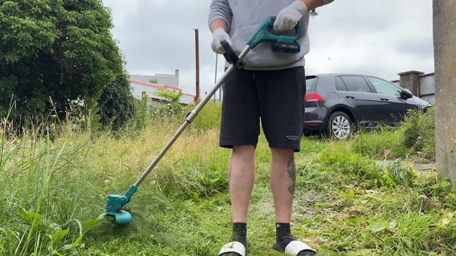 Триммер для травы за копейки: косит или мусор? Досмотр?