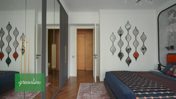 Инженерная доска Greenline в интерьере квартиры