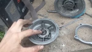 КАК СОЕДИНИТЬ ДВИГАТЕЛЬ ОТ ТРИММЕРА С РЕДУКТОРОМ БЕНЗ