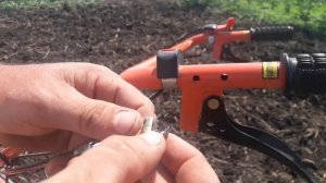 Ремонт троса сцепления мотоблока  за 5 минут!