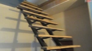 Изготовление лестницы из дерева на второй этаж ч.1