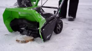 Снегоуборщик Greenworks GD60ST аккумуляторный 60V