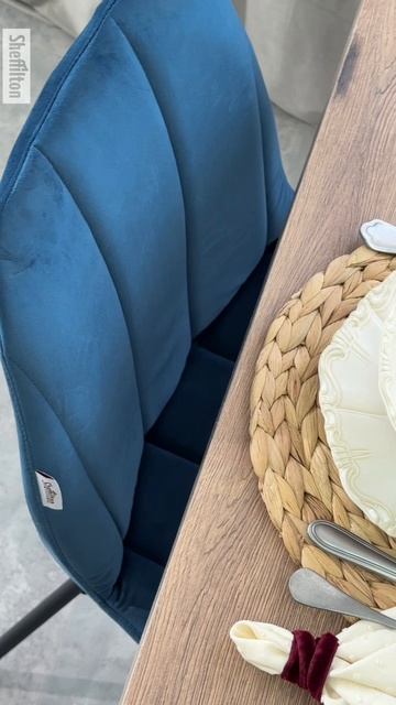 Сидение SHT-ST29-С1 тихий океан/Каркас стула SHT-S95-1 черный муар смотреть онлайн