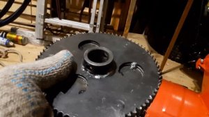 Замена шестерни и обзор привода колес снегоуборщика DD