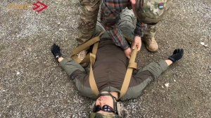 Носилки из эвакуационной стропы