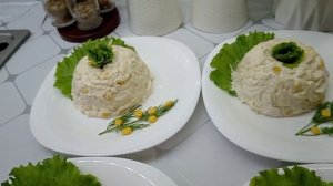 Тарзи тайёр кардани салат бо Пиёзи анзур🥗ПИКНИК, ГУШ?