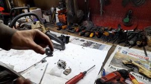 Stihl 180 глохнет, не развивает обороты, пропала тяга, мощн