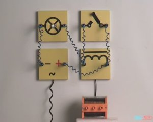 Физика. Опыты. Индуктивность в цепи постоянного и переменного тока