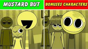 Incredibox Sprunki: Human Mustard Bonuses Новые персонажи