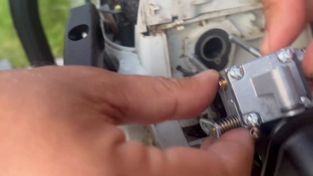Замена карбюратора на бензопиле STIHL MS 180 своими руками смотреть онлайн