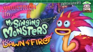 ВЗРОСЛЫЙ СТРАВОК В My Singing Monsters Dawn of Fire - Фанмейд (Мои Поющие Монстры, Msm, Мсм)