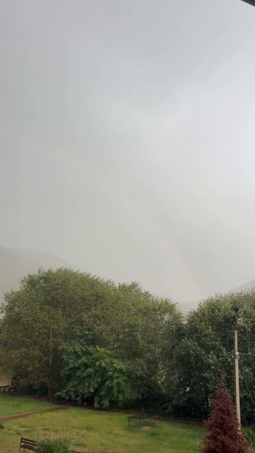 Сочи Лазаревское 09.09.2025 и дождь и радуга