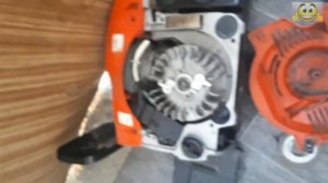 Бензопила проскальзывает стартер при запуске. Причин?