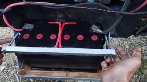 АКБ МТЗ на лонжерон.