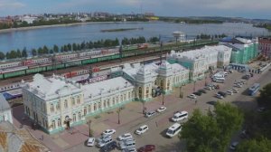 Иркутск. Железнодорожный вокзал.