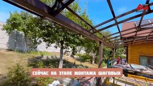 Монтаж навеса из поликарбоната: мастер-класс от профи!