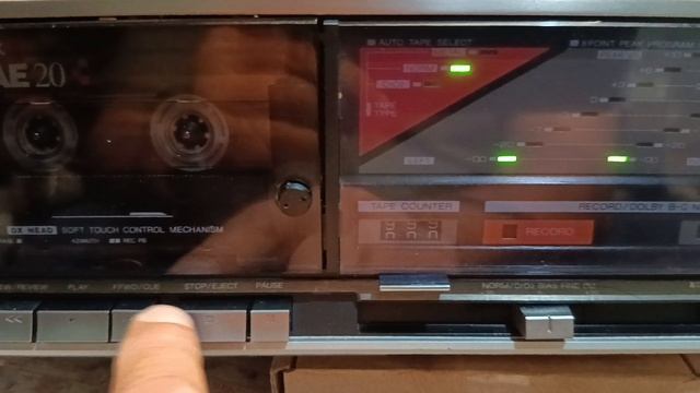 Aiwa AD-F220 после ремонта смотреть онлайн