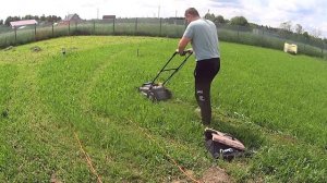 Аккумуляторная газонокосилка NOCOrd  Впечатления