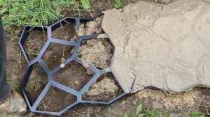 САДОВАЯ ДОРОЖКА СВОИМИ РУКАМИ. 
#садовая дорожка
#свои?