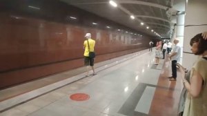 Казанское метро. 81-740 «Русич» и 81-553.3 «Казань» на станции «Северный вокзал»